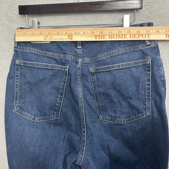 Everlane The Curvy Cheeky Straight Jean Organic Cotton Elastane Women 31x28 - Picture 5 of 10